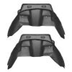 Ram 1500 Wheel Well Guards - Rear - Husky Liners - Black - `19-`21